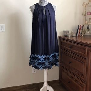 Fringed, sleeveless dress from Anthropologie